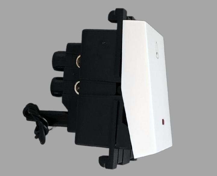 Kolors Kosmik 6A Mega Bell Push Switch with Indicator 570015  White-1